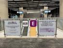 RER E快线延伸段上的拉德芳斯（La Défense Grande Arche）车站从今年5月6日开始投入使用。（摄影：彭晓莹/看中国）